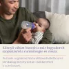 Lansinoh Cumisüveg 3h+ közepes folyású etetőcumival + fedéllel 240 ml