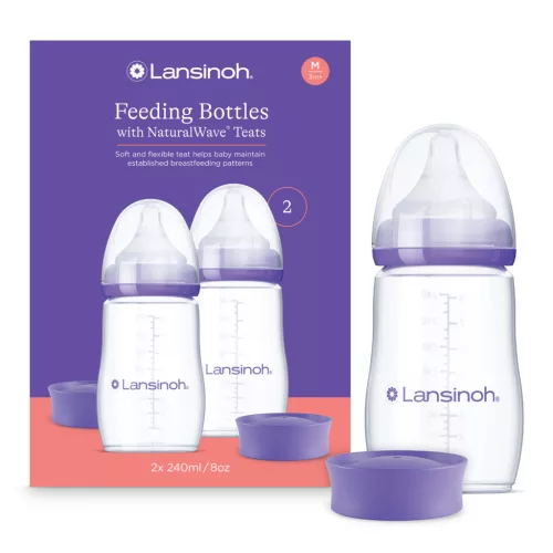 Lansinoh Cumisüveg 3h+ 240ml (2db)
