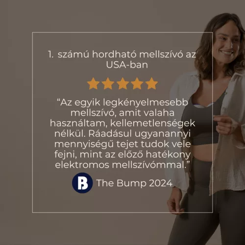 Lansinoh Double hordható mellszívó 4 fázisú