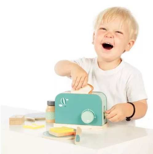 Label-Label Kenyérpirító kiegészítőkkel - Kék