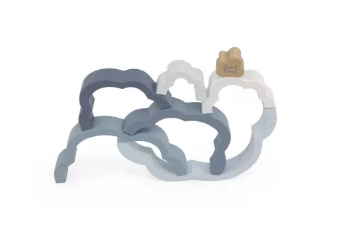 Label-Label Fa szivárvány építő - Kék