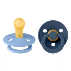   BIBS Colour 2 db-os cumi szett - Égkék és acélkék (0-6 hónap)