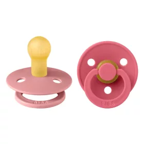   BIBS Colour 2 db-os cumi szett - Tearózsa és korall (0-6 hónap)