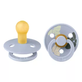   BIBS Studio Virágzás Colour cumi szett (2 db) - Hamvaskék (0-6 hónap)