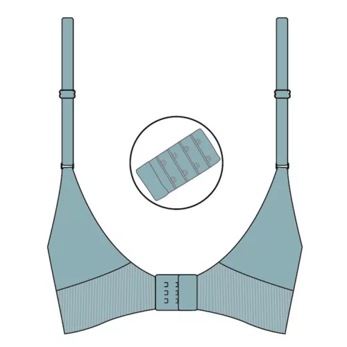 Carriwell Gélmerevítős szoptatós melltartó (XL méret) - Fehér