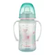 Canpol Babies Cseppmentes Szilikon tanulópohár világító fogantyúval 240ml (6h+) Exotic Animals - Zöld