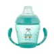Canpol Babies Cseppmentes itatópohár puha ivócsőrrel 230 ml (9h+) - Türkiz
