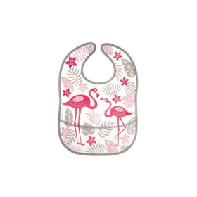 Canpol Babies Dzsungel zsebes puha előke - Korall