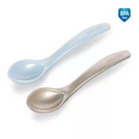Canpol Babies Műanyag kanál 2db - Kék