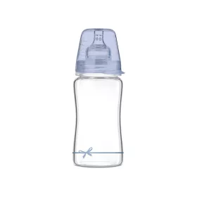   Lovi DiamondGlass Üvegből készült cumisüveg 250 ml (3h+) - Baby Shower Boy