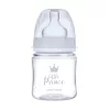 Canpol Babies EasyStart anti-kólikás cumisüveg Royal Baby 120ml (0h+) - Little Prince - Kék