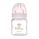 Canpol Babies EasyStart anti-kólikás cumisüveg Royal Baby 120ml (0h+) - Little Princess - Rózsaszín