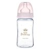Canpol Babies EasyStart anti-kólikás cumisüveg Royal Baby 240ml (3h+) - Little Princess - Rózsaszín