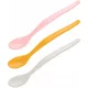 Canpol Babies Műanyag kanál az első etetéshez (3db) 4h+ - Rózsaszín