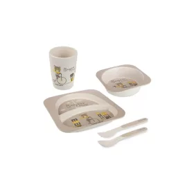   Canpol Babies Bonjour Paris 5 részes étkészlet (12h+) - Bézs