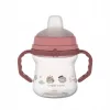 Canpol Babies Bonjour Paris Itatópohár szilikonos ivócsőrrel  150 ml (6h+) - Bordó