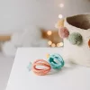 Canpol Babies Szenzorikus szilikon rágóka - Eper - türkiz