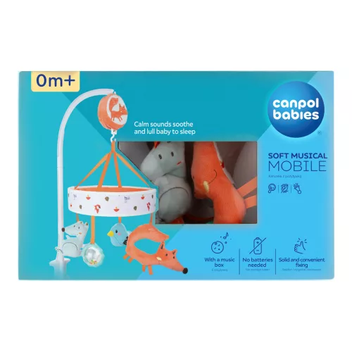 Canpol Babies Zenélő forgó - Fox