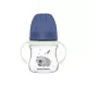 Canpol Babies EasyStart anti-kólikás cumisüveg világító fogantyúval 120ml (0h+) - Sleepy Koala - Kék