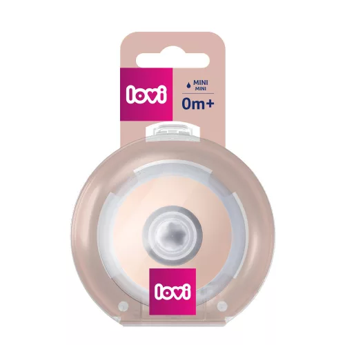 Lovi MAMMAFEEL Dinamikus etetőcumi mini folyású (0h+) 1 db