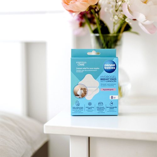 Canpol Babies Hidrogél mellnyugtató párnák lanolinnal 8db