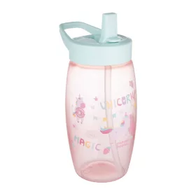   Canpol Babies Sport kulacs, lecsukható ivőcsőrrel (400ml) - Unicorn