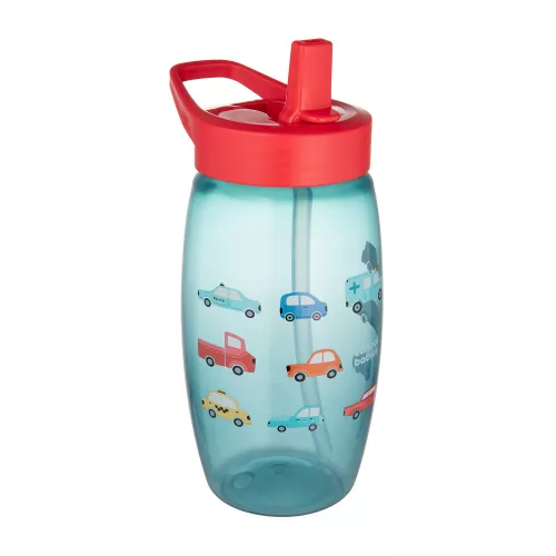 Canpol Babies Sport kulacs, lecsukható ivőcsőrrel (400ml) - Cars