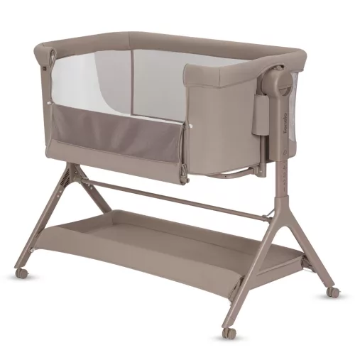 Lionelo Leonie Plus 3az1-ben babaágy, bölcső és babaöböl - Beige Taupe