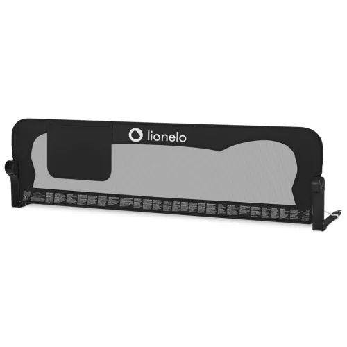 Lionelo Eva leesésgátló tárolóval - Black Onyx - 150x35x42 