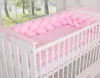 BabyLion Prémium Fonott rácsvédő - Rózsaszín