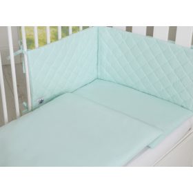   BabyLion Prémium Royal 3 részes ágyneműhuzat szett - Menta