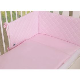   BabyLion Prémium Royal 3 részes ágyneműhuzat szett - Rózsaszín