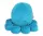 BabyLion Prémium Óriás minky ölelő polip (75 cm) - Türkiz kék