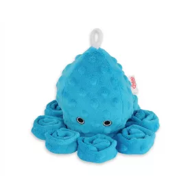   BabyLion Prémium Kis minky ölelő polip (31 cm) - Türkiz kék