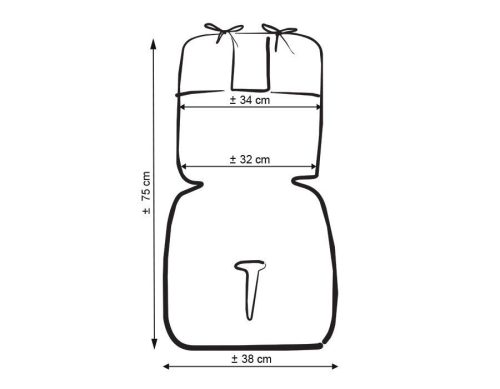 BabyLion Prémium babakocsi betét - Álomfogó virágokkal