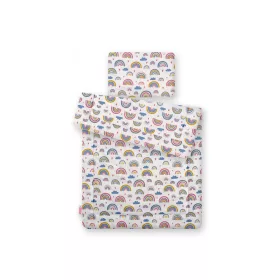   BabyLion Prémium 2 részes ágyneműszett (75x100) - Szivárványok