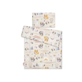   BabyLion Prémium 2 részes ágyneműszett (100x135) - Kicsi indiánok