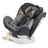 Lionelo Bastiaan 360°-ban forgatható ISOFIX gyermekülés 0-36 kg - Grey