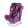 Lionelo Bastiaan 360°-ban forgatható ISOFIX gyermekülés 0-36 kg  - Violet