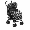 Lionelo Elia Oslo sport babakocsi - Black/White