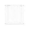 Lionelo Truus Slim biztonsági ajtórács - White (75-105 cm) 2 db toldóval!