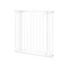 Lionelo Truus Slim biztonsági ajtórács - White (75-105 cm) 2 db toldóval!