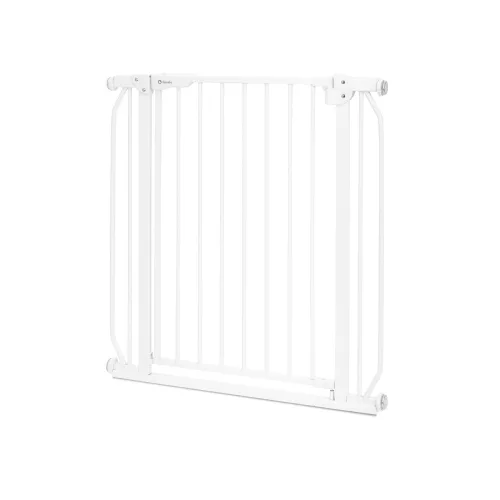 Lionelo Truus Slim biztonsági ajtórács - White (75-105 cm) 2 db toldóval!