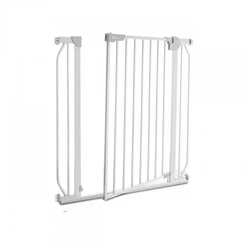 Lionelo Truus Slim biztonsági ajtórács - Grey (75-105 cm) 2 db toldóval!