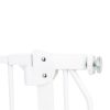 Lionelo Truus Slim Led ajtórács - White (75-105 cm) 2 db toldóval!