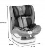 Lionelo Oliver Isofix gyermekülés 9-36 Kg - Stone