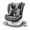 Lionelo Bastiaan One 360°-ban forgatható IsoFix gyermekülés 0-36 kg  - Grey Graphite