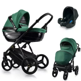   Bexa Glamour multifunkciós babakocsi 3in1 - GL10 Green + K2 Kite