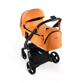   IBEBE i-Stop&Drive Gloss multifunkciós elektromos babakocsi 2in1 - Orange 