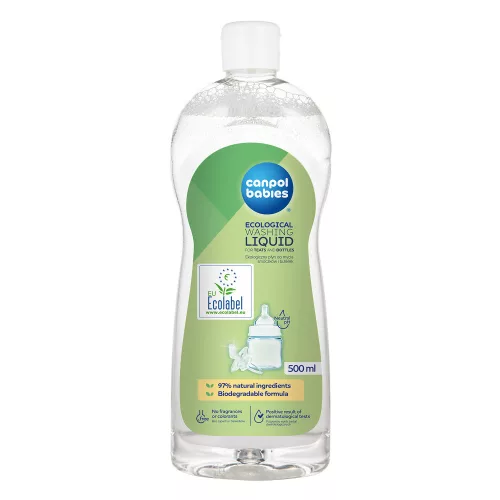 Canpol Babies Mosogatószer cumikhoz és cumisüvegekhez - 500 ml